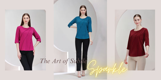 Beyond Basics: Plain Tops That Sparkle with Just the Right Touch