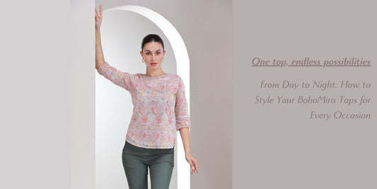 The Power of Printed Tops: Making Bold Statements with Subtle Prints