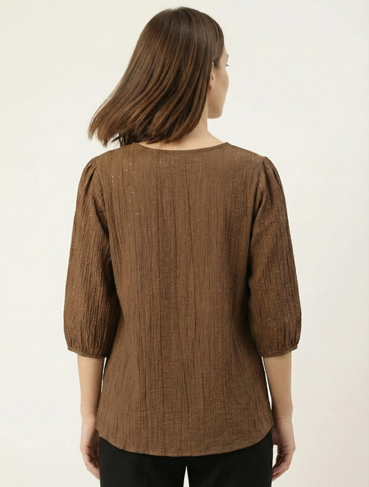 Aurora Embroidered Top