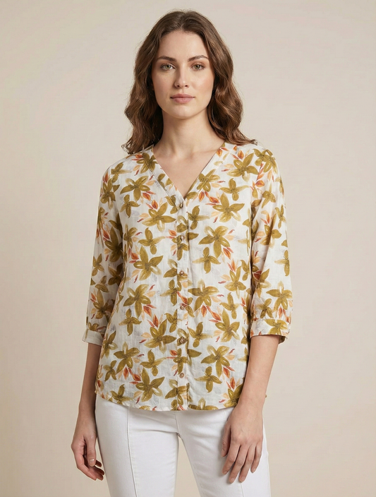 Spring Meadow Printed Top