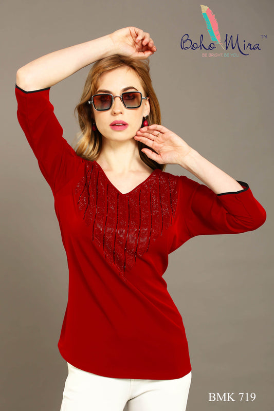 Midnight Glam Top - BohoMira