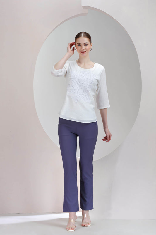 Serene Stitch Top