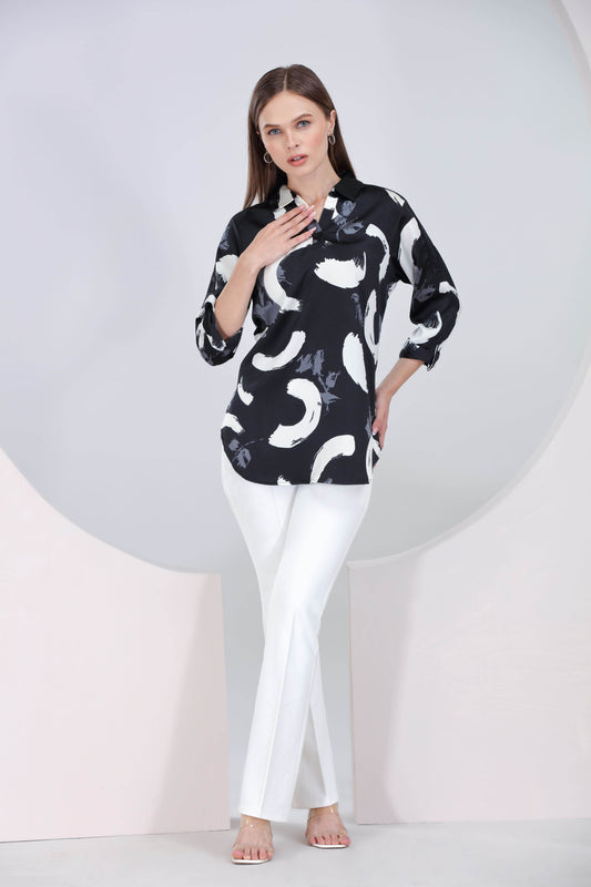 Abstract Aura Top - BohoMira