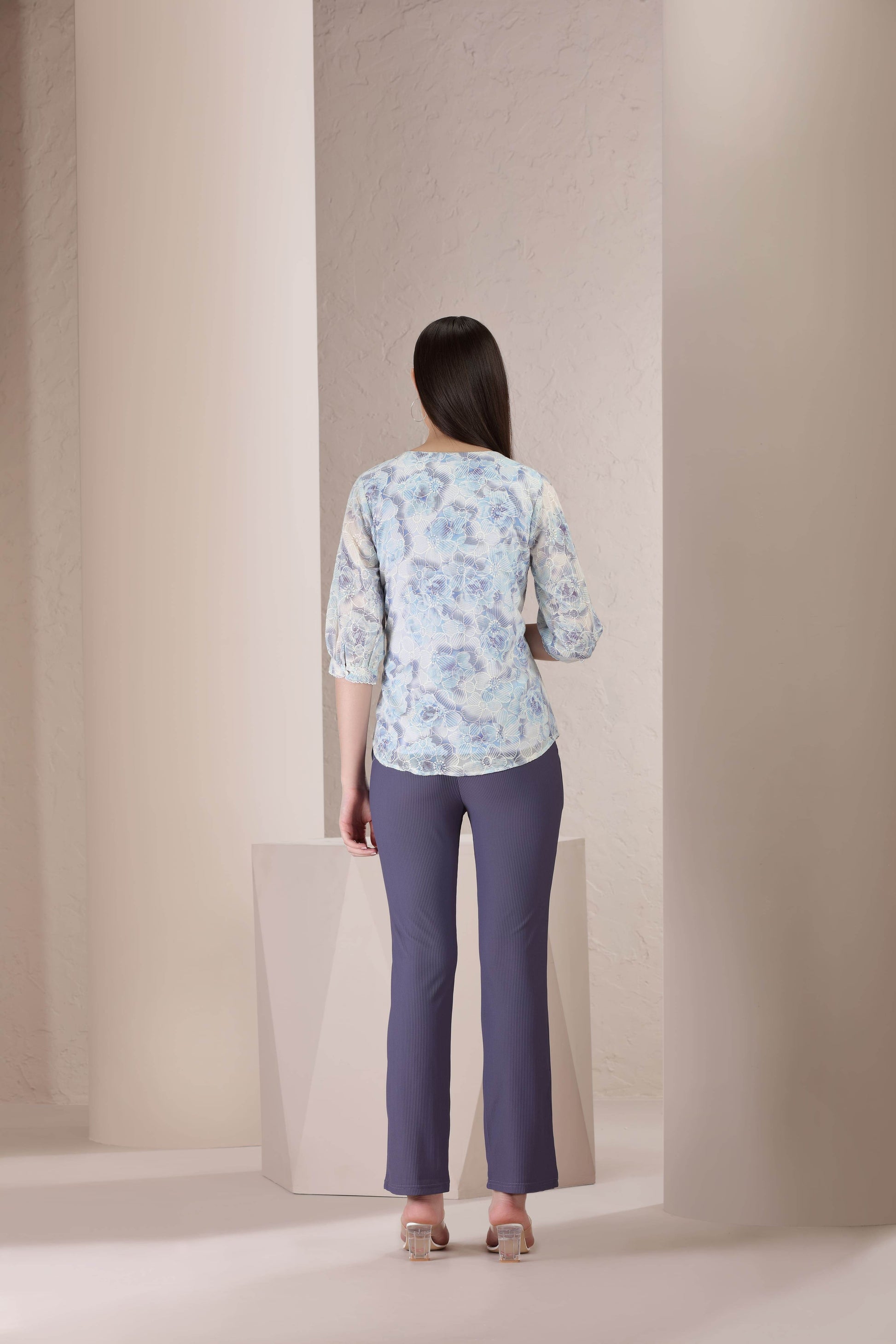 Frost Bloom Top - BohoMira