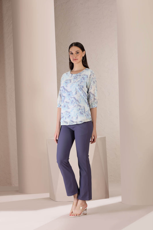 Frost Bloom Top - BohoMira