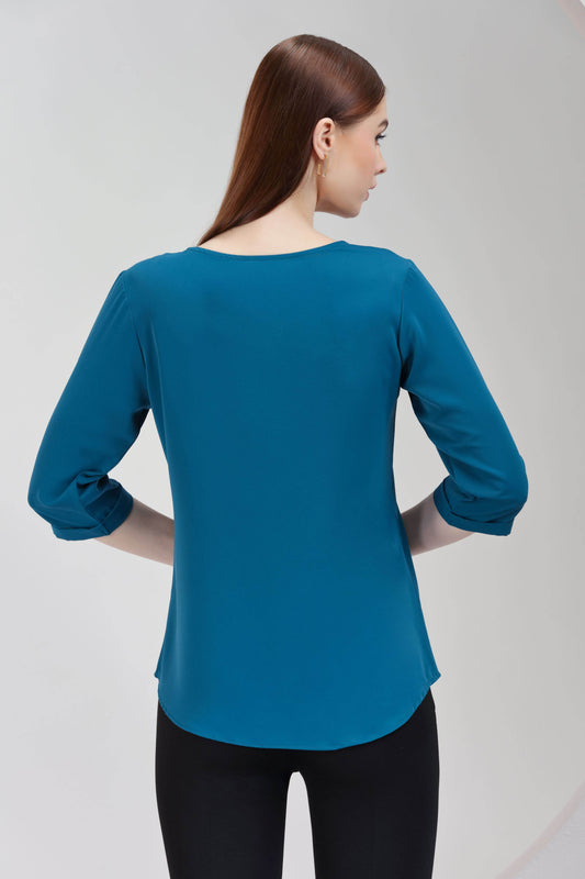 Crimson Beam Top - BohoMira