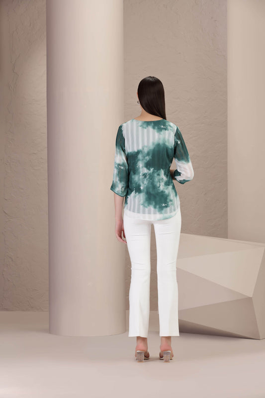 Emerald Mist Top - BohoMira