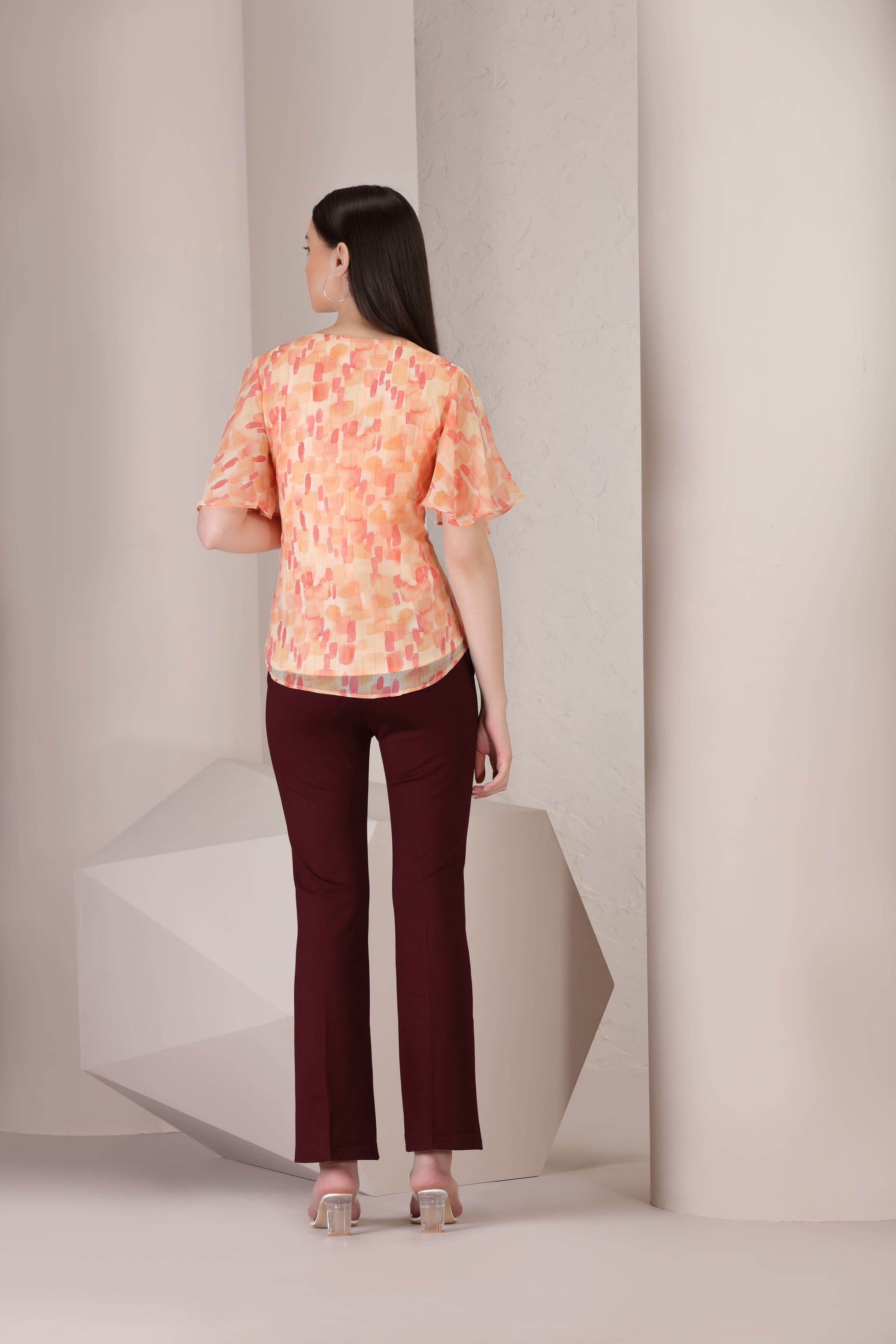 Peach Radiance Top - BohoMira