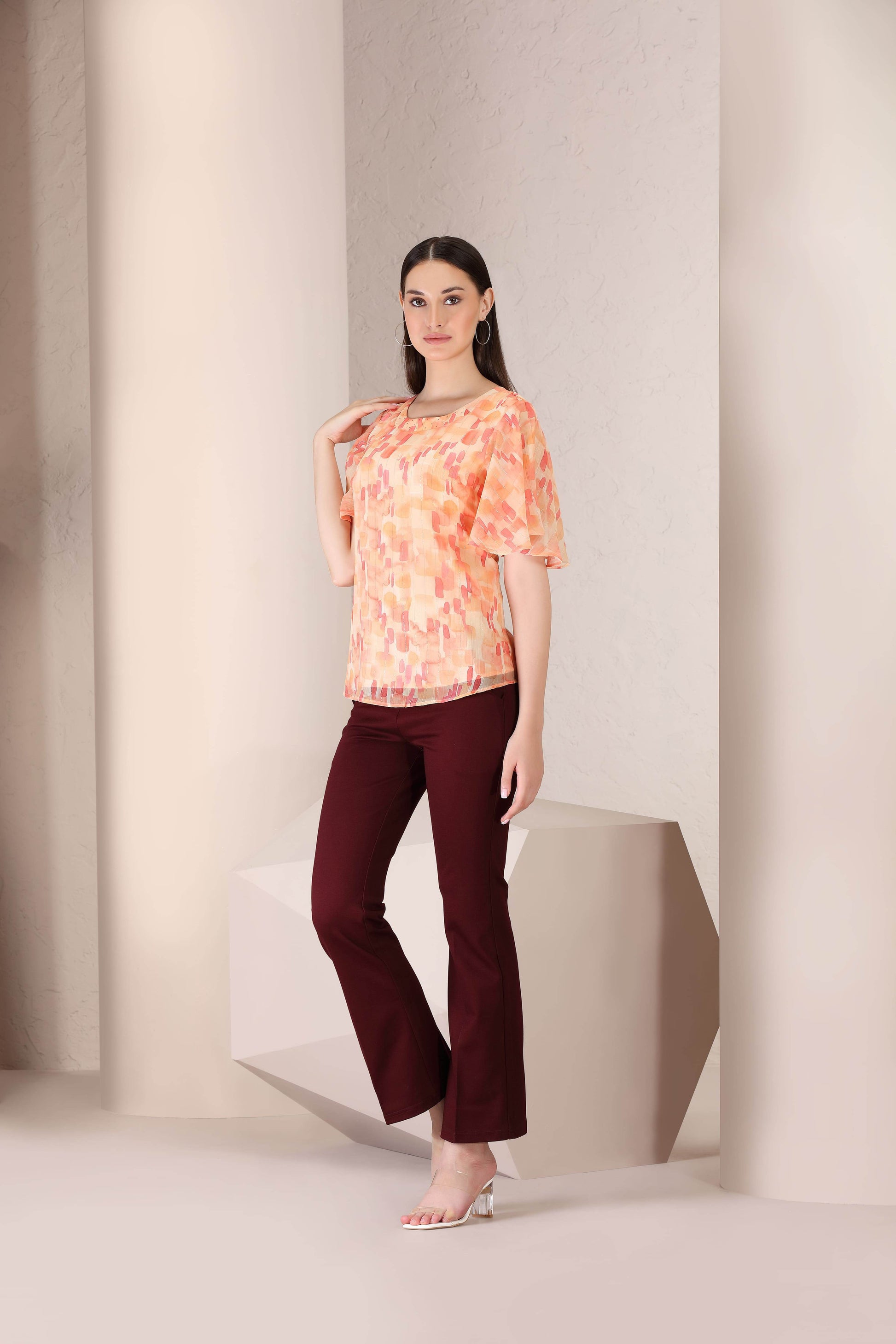 Peach Radiance Top - BohoMira