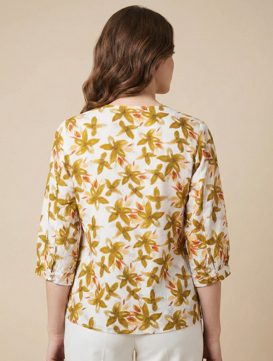 Spring Meadow Printed Top