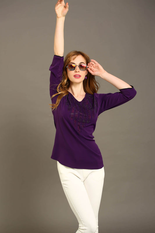 Midnight Glam Top - BohoMira