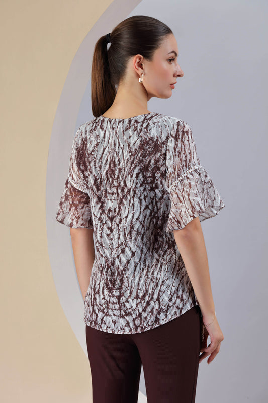 Mocha Mist Top - BohoMira