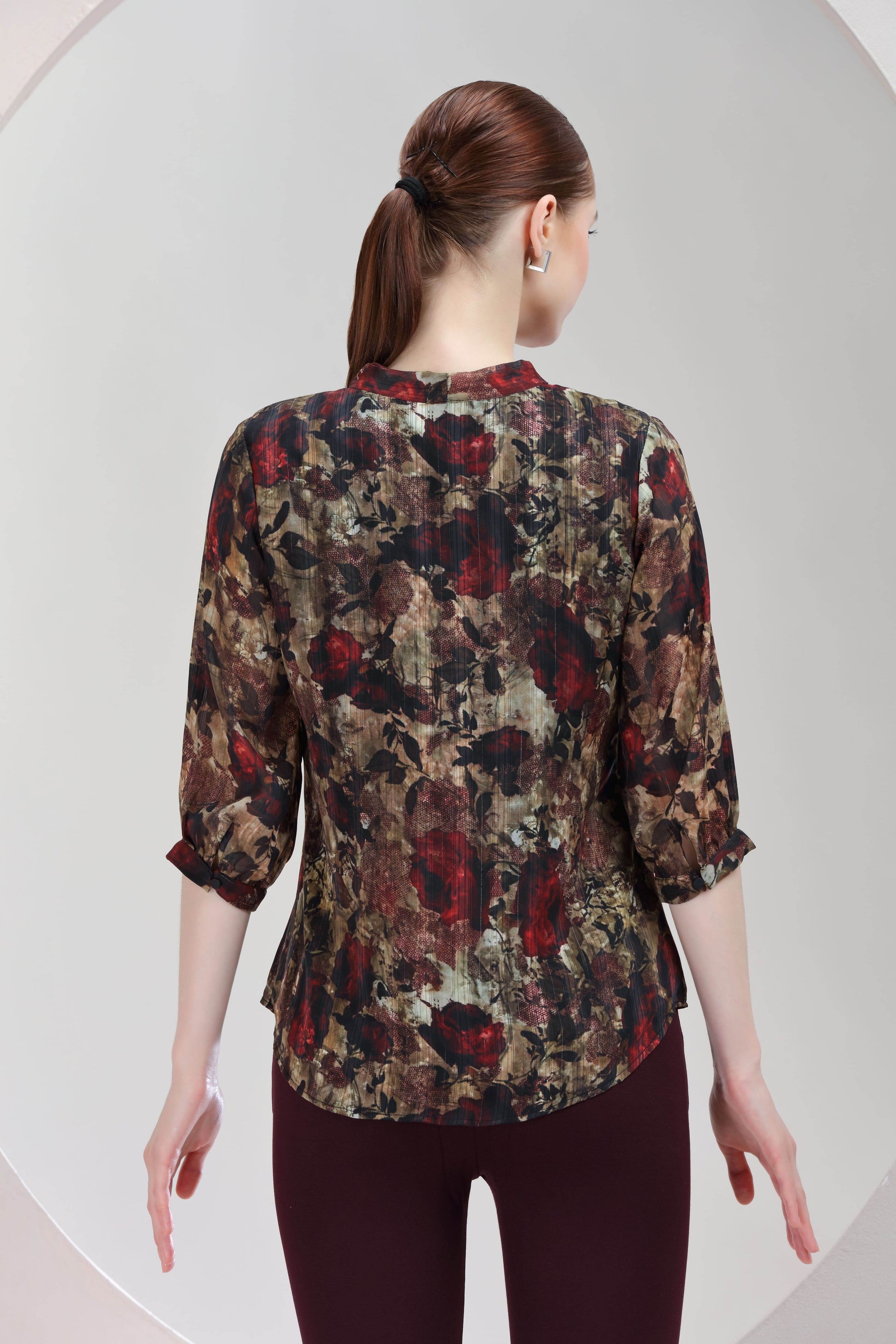 Crimson Petal Top - BohoMira