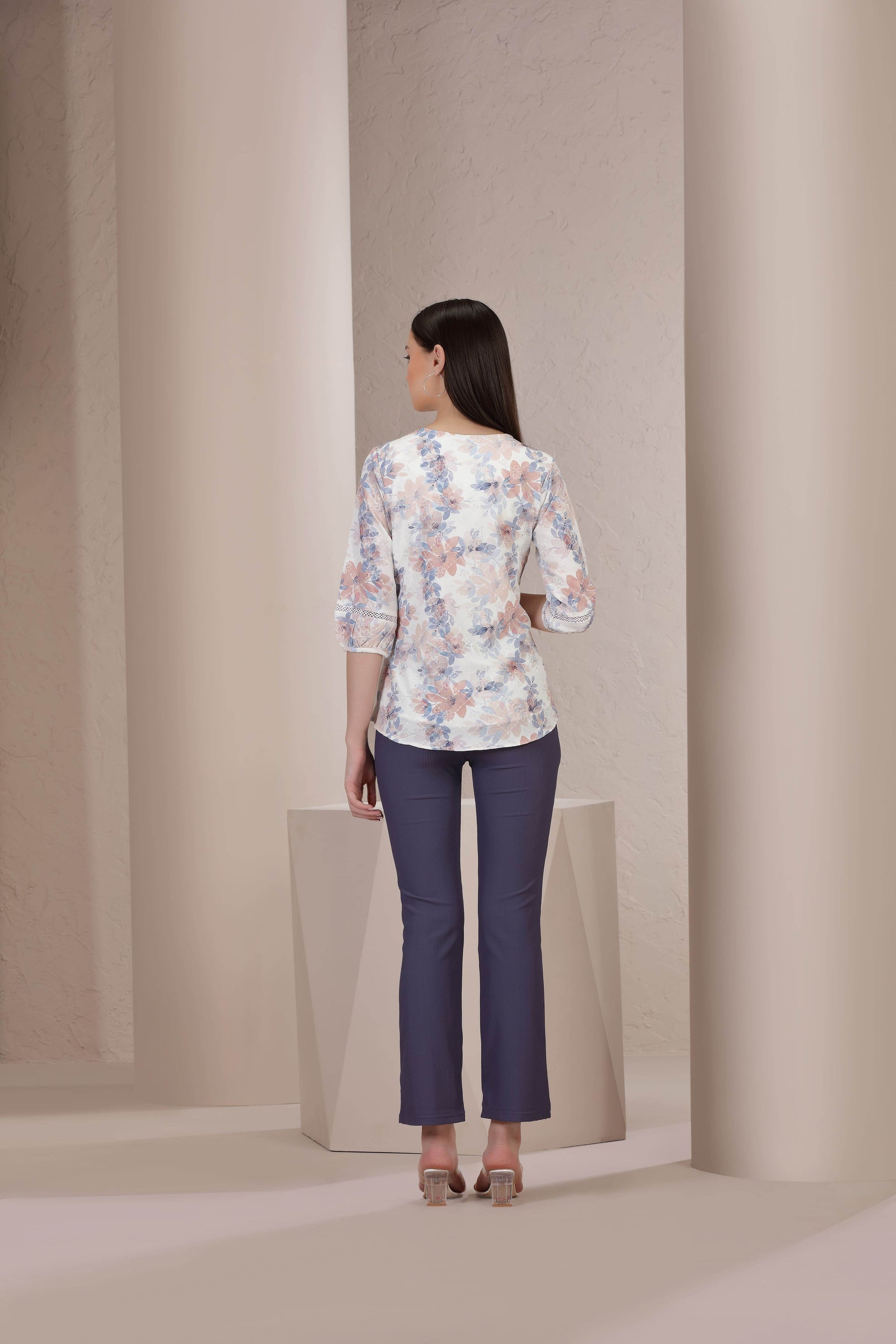 Pastel Meadow Top - BohoMira