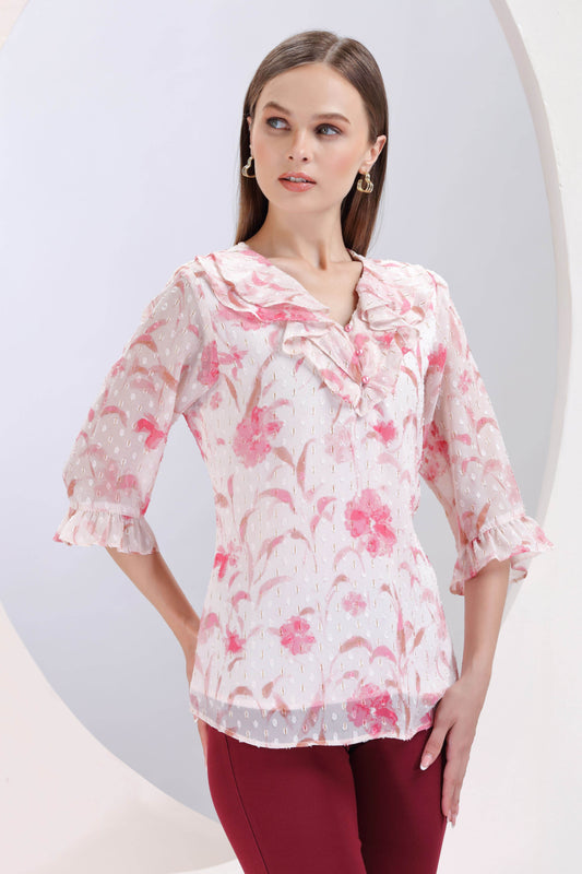 Blush Serenade Top - BohoMira