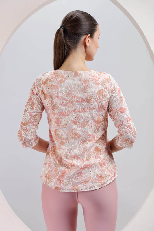Pastel Flora Tassel Top - BohoMira