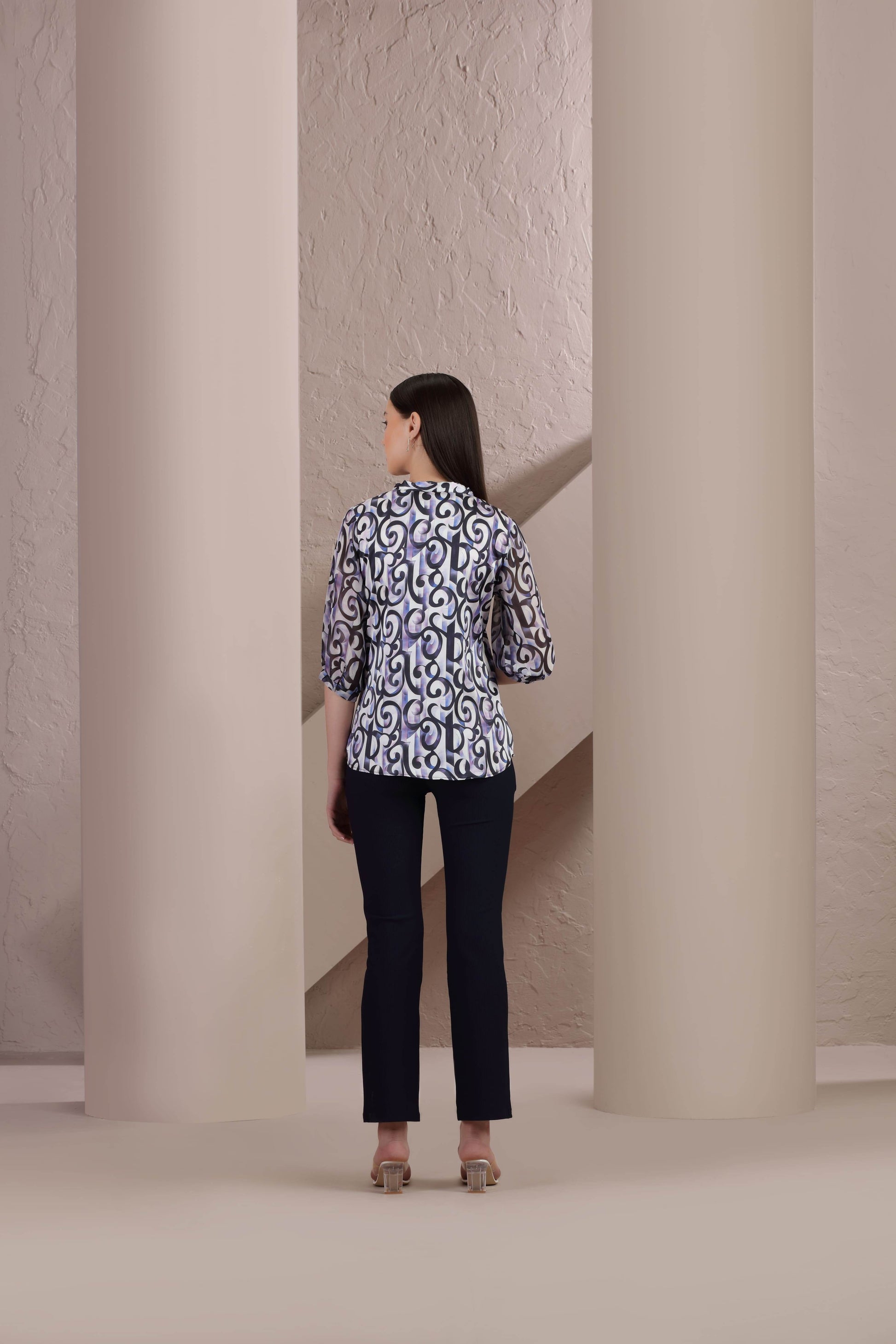 Midnight Swirl Top - BohoMira