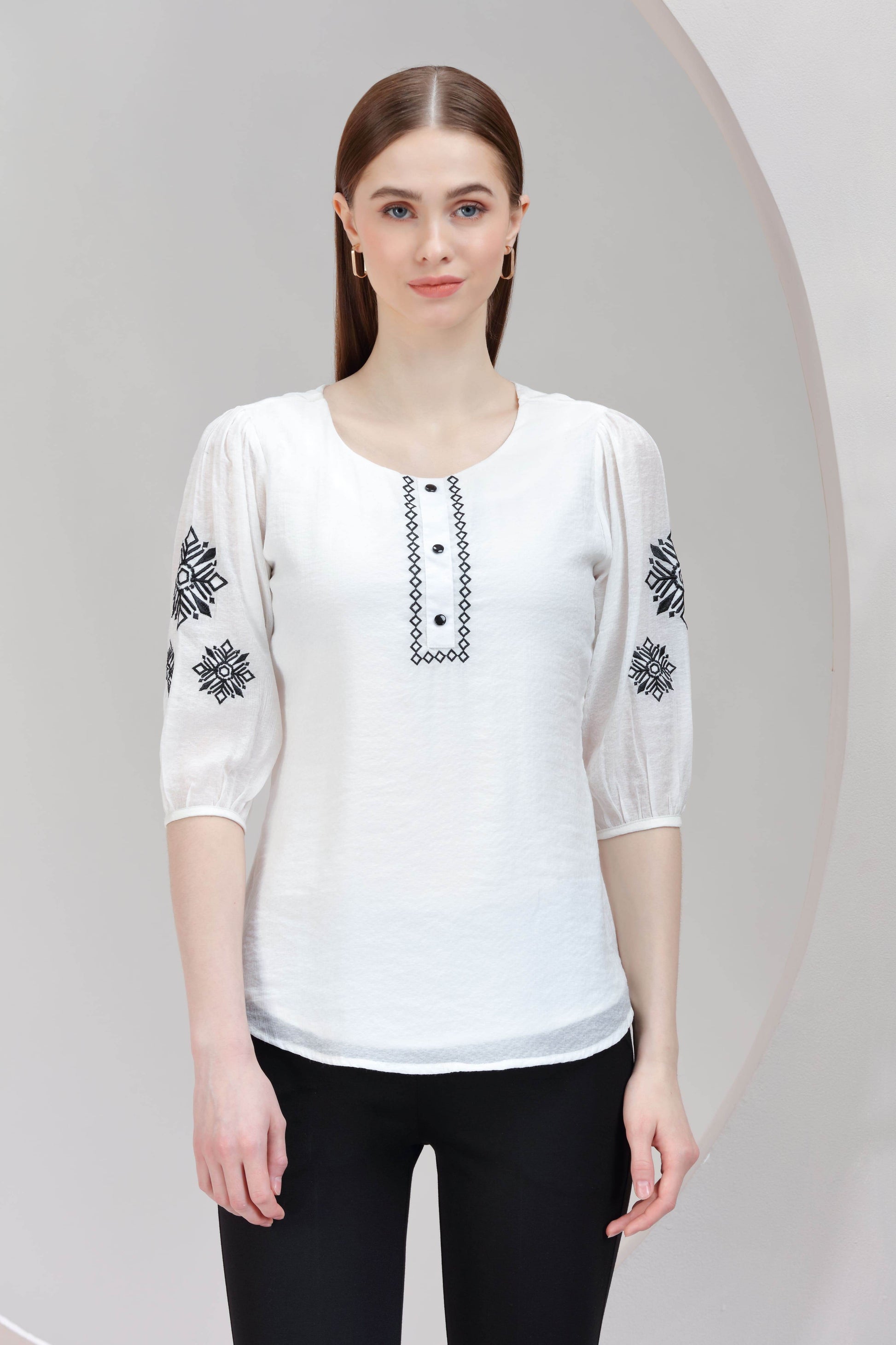 Moonlit Stitch Top - BohoMira