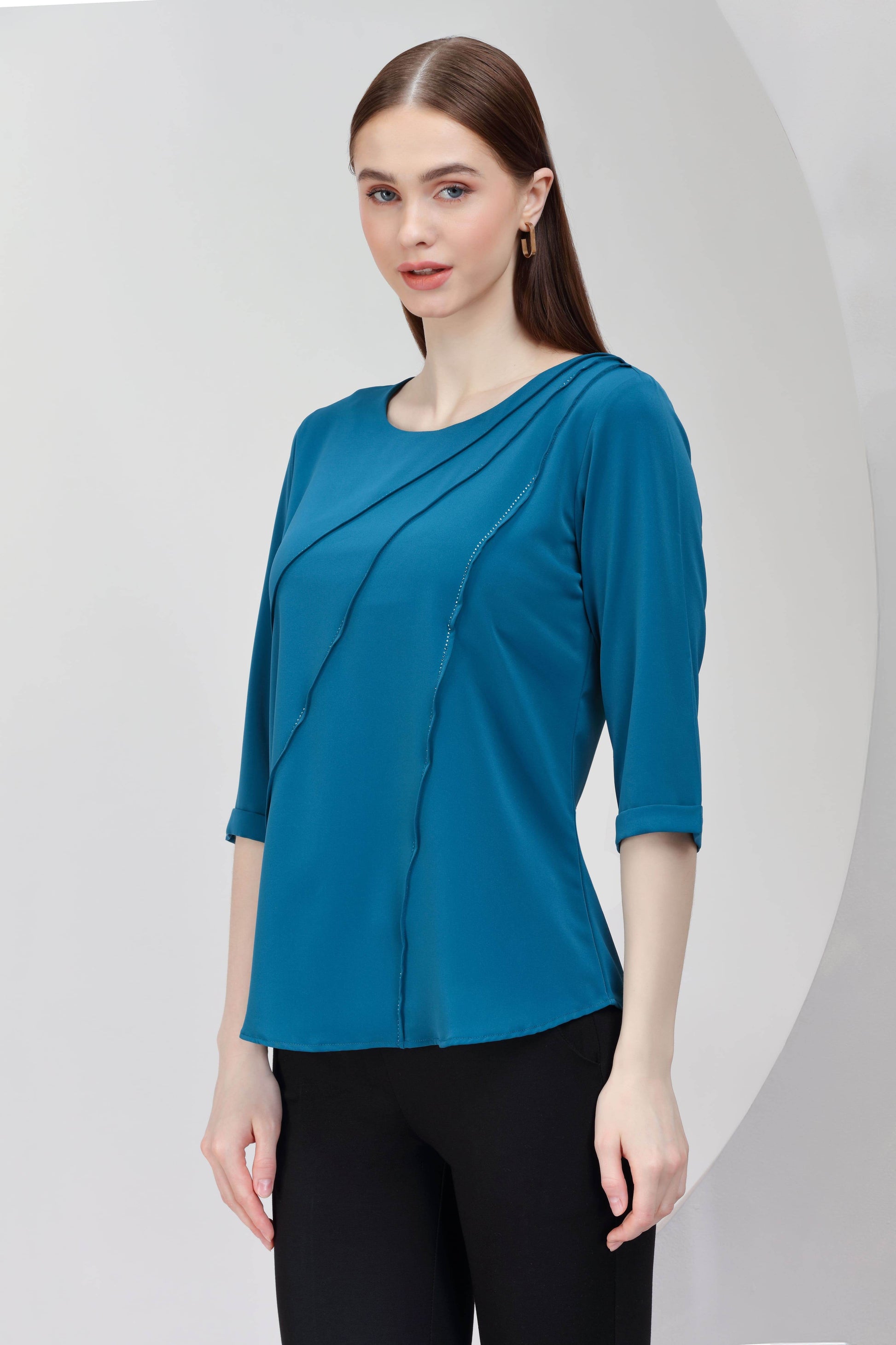 Crimson Beam Top - BohoMira