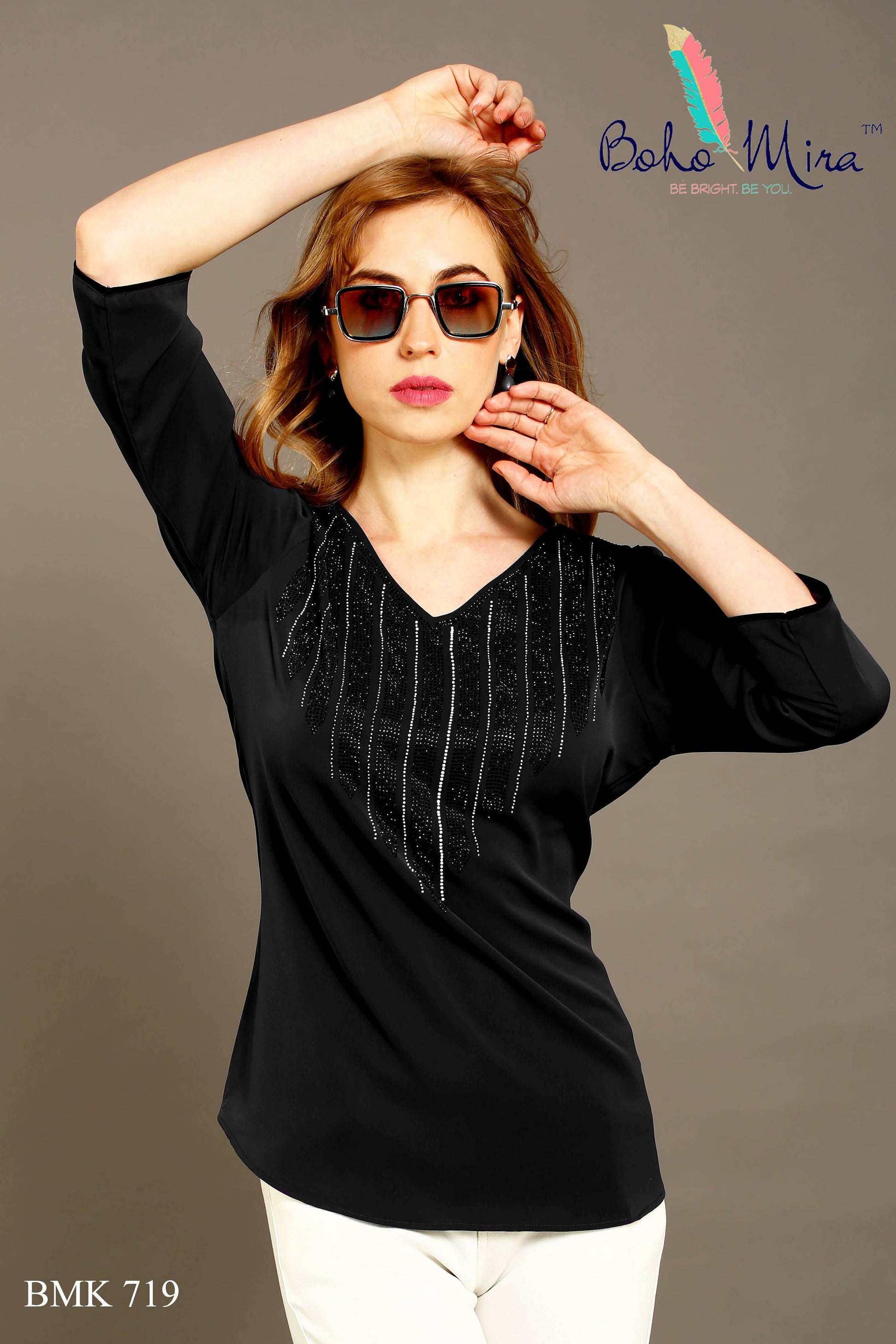 Midnight Glam Top - BohoMira